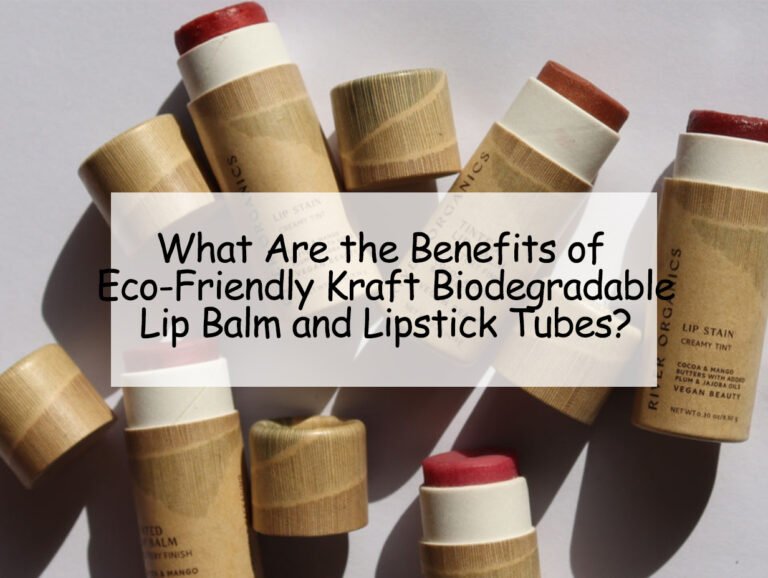 What Are the Benefits of Eco-Friendly Kraft Biodegradable Lip Balm and Lipstick Tubes?