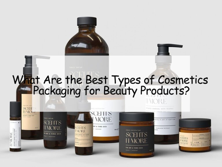 What Are the Best Types of Cosmetics Packaging for Beauty Products?