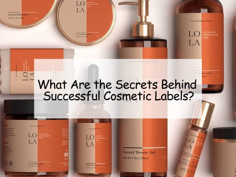 What Are the Secrets Behind Successful Cosmetic Labels?
