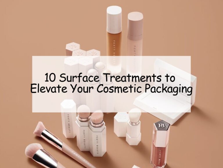 10 Surface Treatments to Elevate Your Cosmetic Packaging