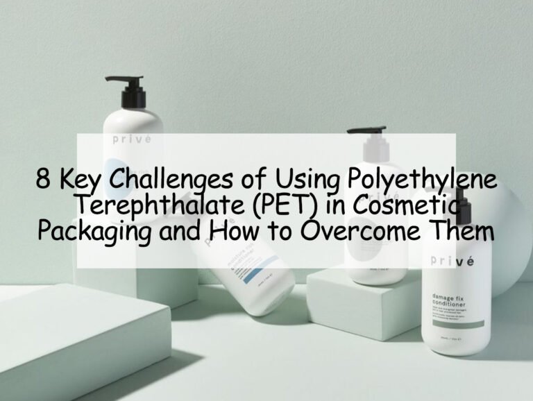 8 Key Challenges of Using Polyethylene Terephthalate (PET) in Cosmetic Packaging and How to Overcome Them