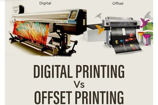 Digital printing vs offset printing comparison, focusing on cost-effectiveness and personalization benefits
