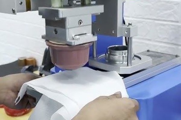 Pad printing capabilities showcasing versatile printing on complex and uneven surfaces