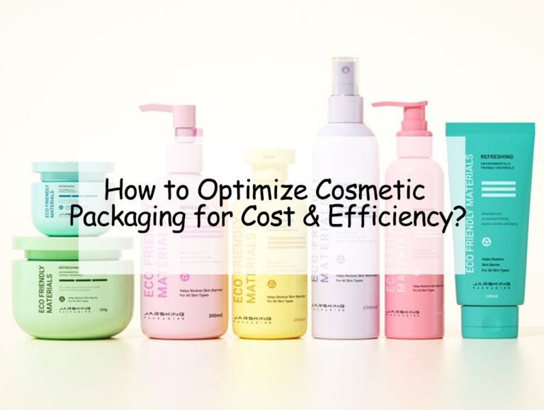 How to Optimize Cosmetic Packaging for Cost & Efficiency?